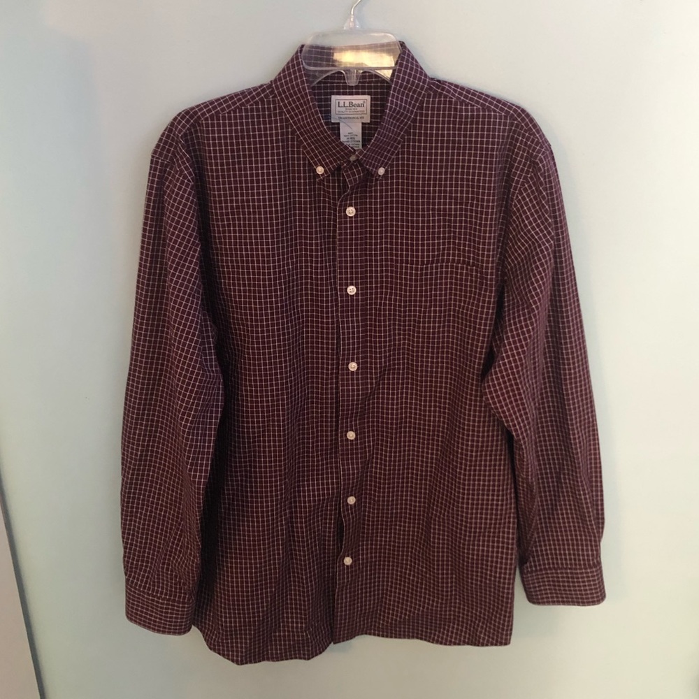 L.L. Bean Men’s Medium Dress Shirt